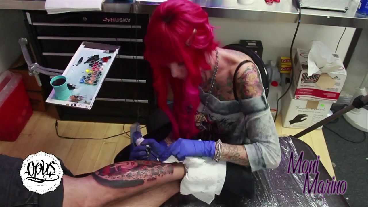 Moni Marino using Opus Gloves