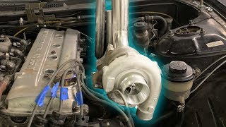 Homemade Twin Wastegate Ka24 Turbo Setup