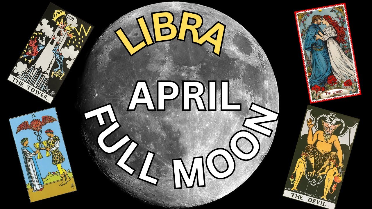 Libra ♎️ Full Moon Tarot Reading April: Spinning out of Control! - YouTube