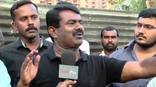 Chennai Corporation Stops Nam Thamizhar Seeman Helping The Flood Victims Of Chennai - Must Watch