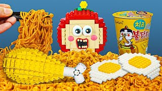 🔴 [LIVE] Best Of LEGO Mukbang Yellow Food Challenge - ASMR Eating Sound || Lego MUKBANG
