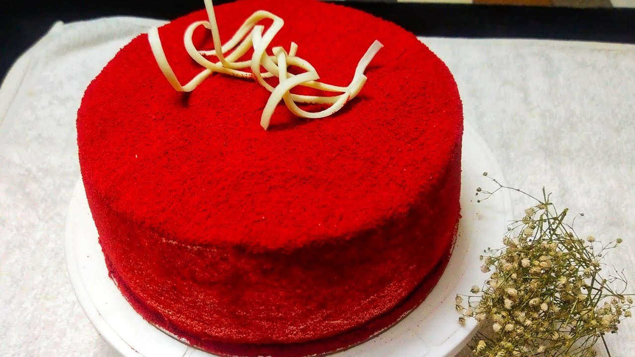 Red velvet cake with cream cheese frosting Malayalam YouTube