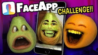 Annoying Orange - The FaceApp Challenge!