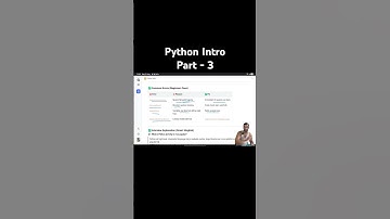 Python Intro @AI_rishabh180