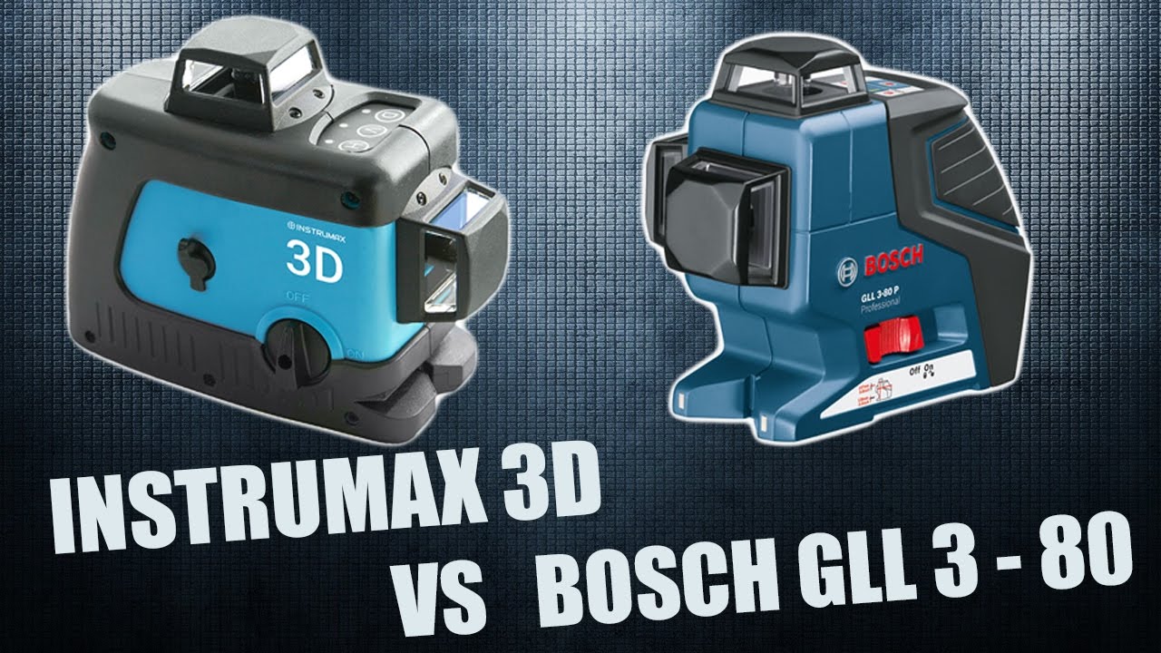 Лазерный нивелир  3D. Сравнение с BOSCH GLL 3-80 P. Стоит ли .