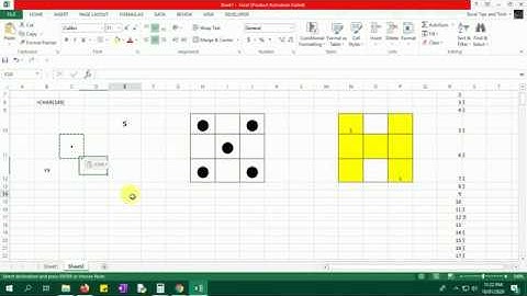 Excel is fun Create Ludo Dice using formula