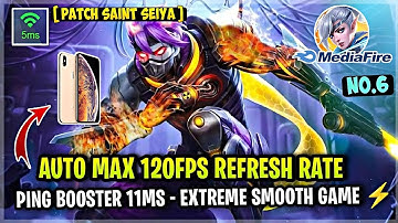 Update Legit! Config ML Anti Lag 120FPS Extreme Game Smooth + Ping Booster [ Patch Saint Seiya ]