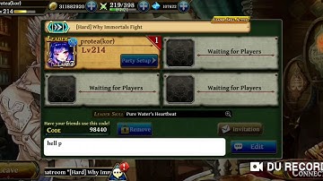 alchemist code - why immortals fight