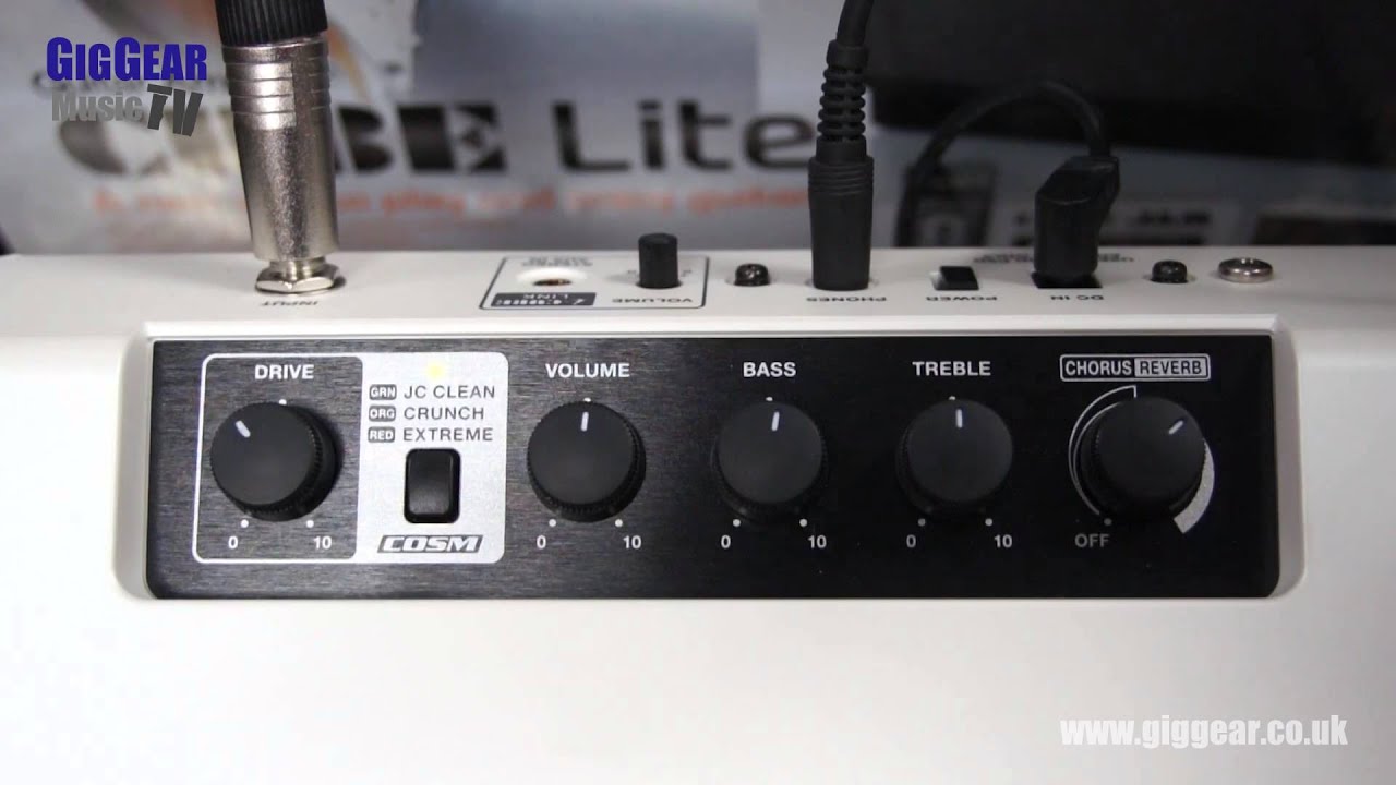 Voorwaarden Overleving Afzonderlijk Roland Cube Lite Demo Video - YouTube