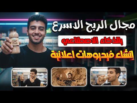 اصنع فيديوهات إعلانية بالذكاء الاصطناعي مجان ا الربح من الذكاء الاصطناعي 2025