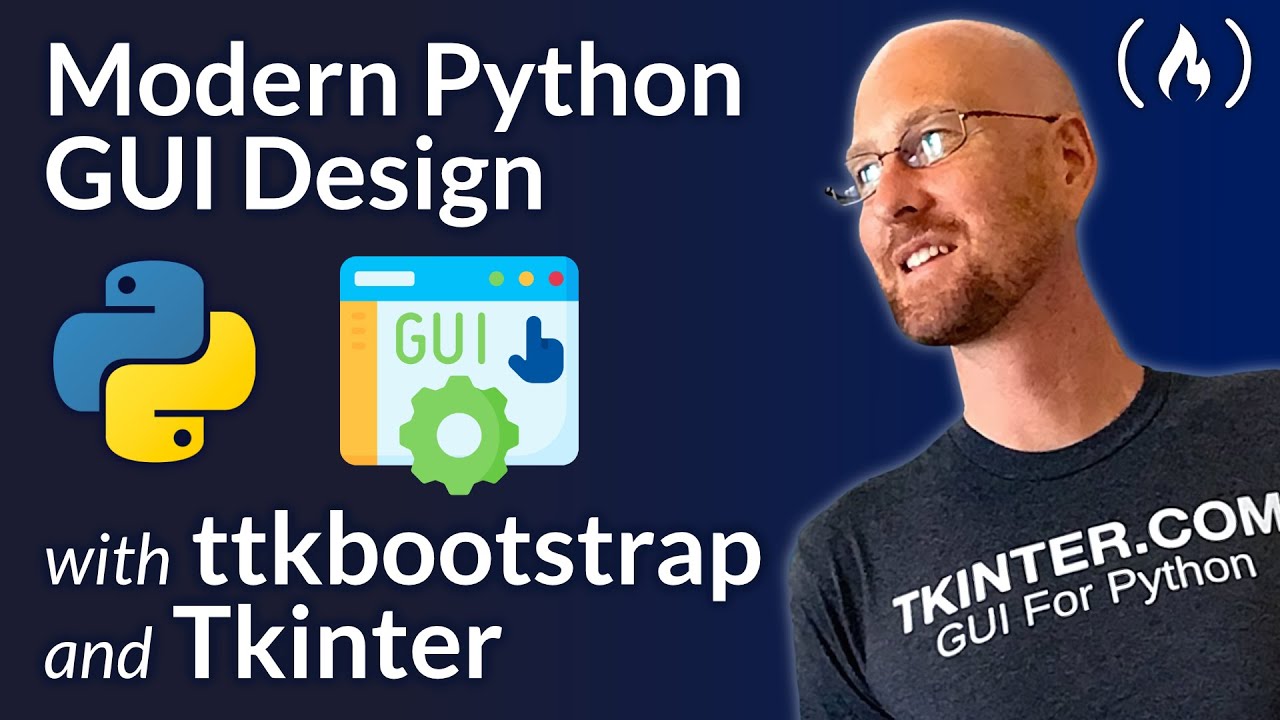 Python Tkinter GUI Design Using ttkbootstrap   Complete Course