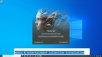 Autodesk Media and Entertainment collection installation guide