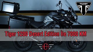 Triumph Tiger 1200 Desert Edition Ile 7000 Km