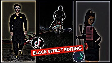 Black Effect Tiktok trend editing | Alight Motion black effect editing | Alightmotion Video Editing