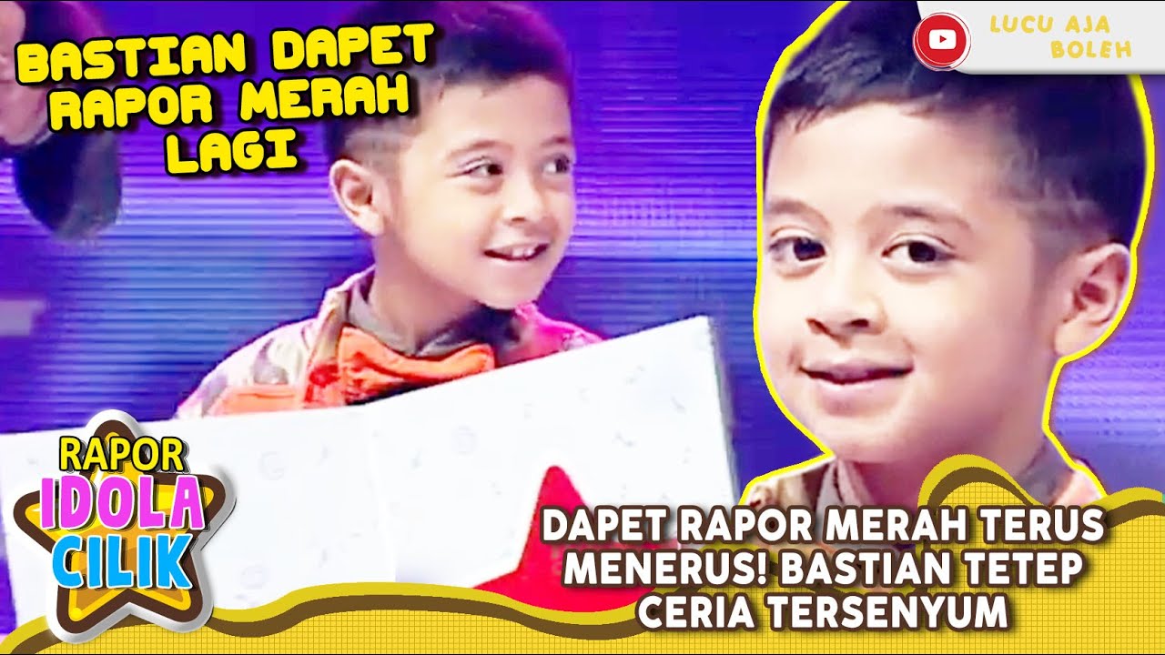 DAPET RAPOR MERAH TERUS MENERUS! BASTIAN TETEP CERIA TERSENYUM - RAPOR IDOLA CILIK
