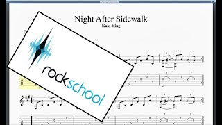 Night After Sidewalk (2019) Rockschool Grade 7 Acoustic Guitar