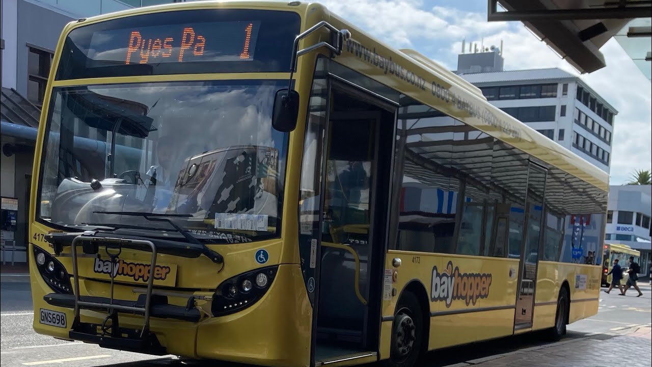 NZBUS 4341 heading back to depot after finishing school route