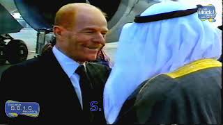 تلفزيون الكويت - الشيخ سعد يستقبل عزت الدوري 1987 (حــصــري)