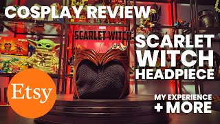 Etsy Review: Scarlet Witch Headpiece + MORE