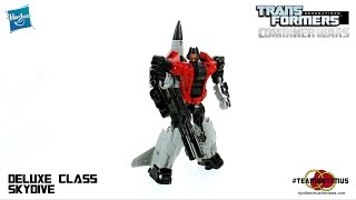 Video Review of the Transformers Combiner Wars: Deluxe Class Skydive