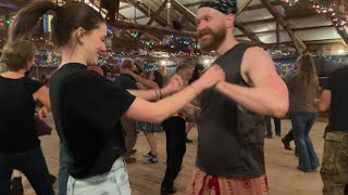 Contra dancing!!! by Sayer Elizabeth 261 views 3 months ago 4 minutes, 49 seconds