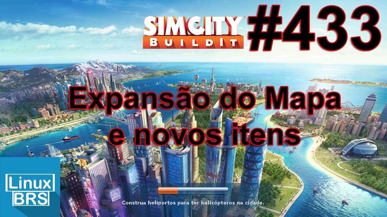 ⚪️ Gameplay Android - Simcity Buildit #433 - Expansão do mapa e
