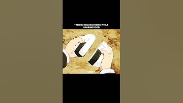 Tanjiro making friends #shorts #demonslayer