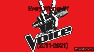 Every Winner Of The Voice & Their Coaches (Seasons 1-20)