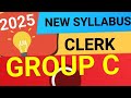 Group C new syllabus/group c syllabus 2025/Group c/group c exam pattern 2025