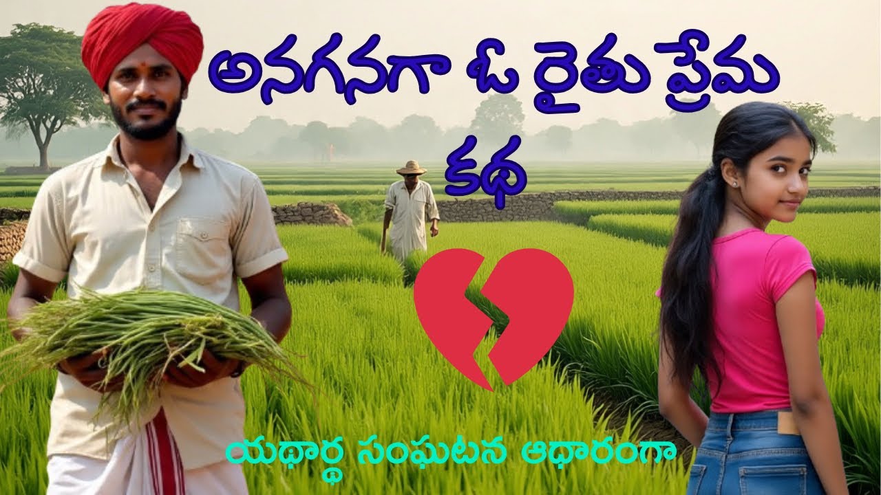 అనగనగా ఓ రైతు ప్రేమ కథ|| Real love story|| subscriber ప్రేమ కథ♥️||real life incident||telugu stories