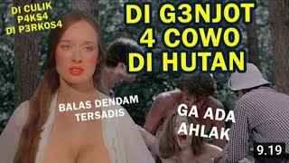 BAL4S DEND4M SETELAH DI P3RKOSA 4 PRIA || Alur Cerita Film