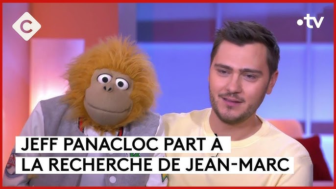 Jeff Panacloc - Marionnette à main de ventriloque Jean-Marc
