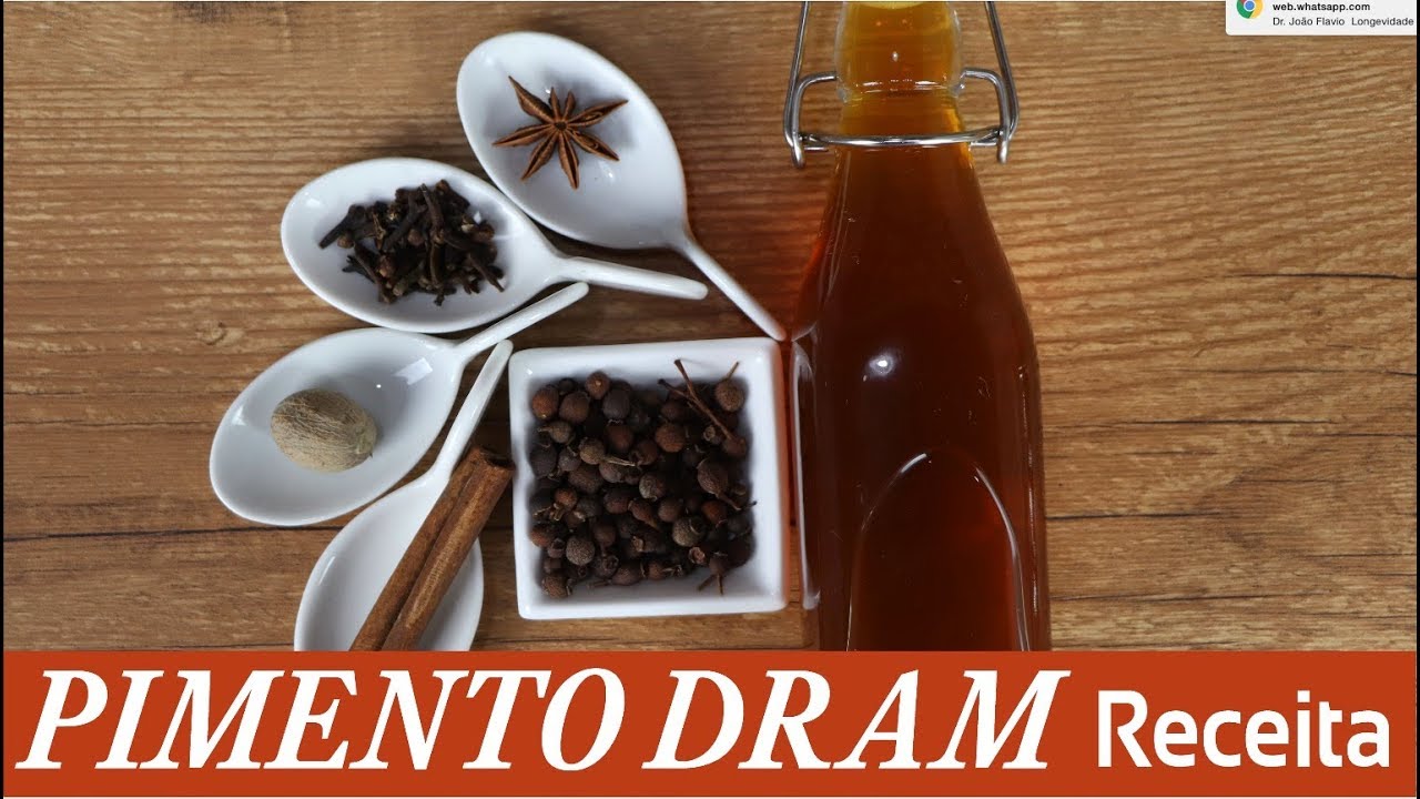 Como Fazer Pimento Dram Receita da Coquetelaria Tiki YouTube