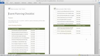 Event Planning Checklist screenshot 1