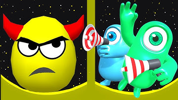 We Beat 3-Player Draw To Smash VS Merge Guys vs Watermelon Run 3D 2048 Gameplay #25 u0026 Run #008