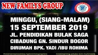 Download Live Streaming NEW FAMILYS GROUP Edisi Cibadung Gn Sindur Bogor - Minggu 15 September 2019 Live Streaming NEW FAMILYS GROUP Edisi Cibadung Gn Sindur Bogor - Minggu 15 September 2019
