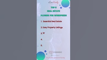 🏠🔍 Unlock the Real Estate Market: Top 5 Real Estate Plugins for WordPress! 💼✨