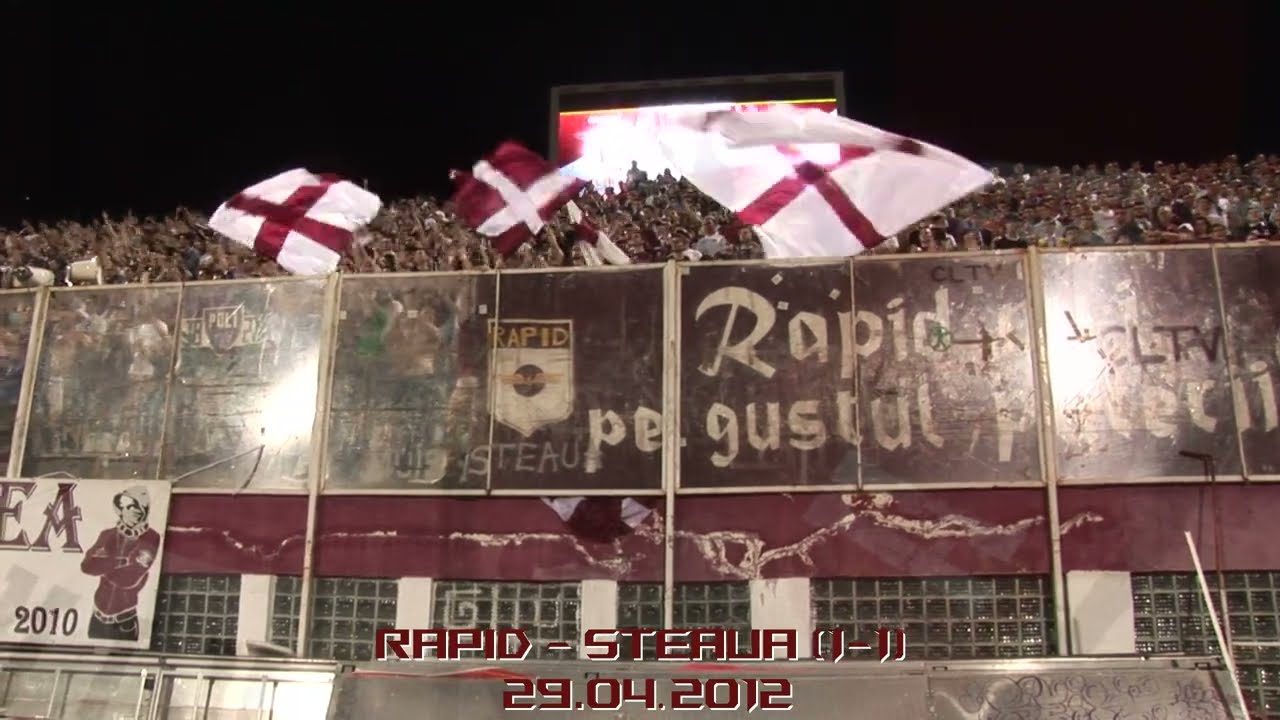 RAPID 2012 🔥 Dă-le gol, dă-le gol ..hai Rapidu' dă-le gol | Rapid - Steaua 1-1 | Arhivă Paul OH