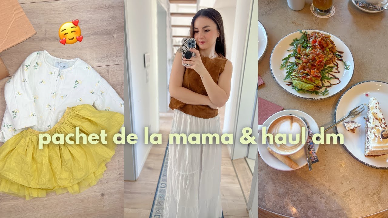 Am primit un pachet de la mama 🥰 Haul DM și o surpriza pentru voi