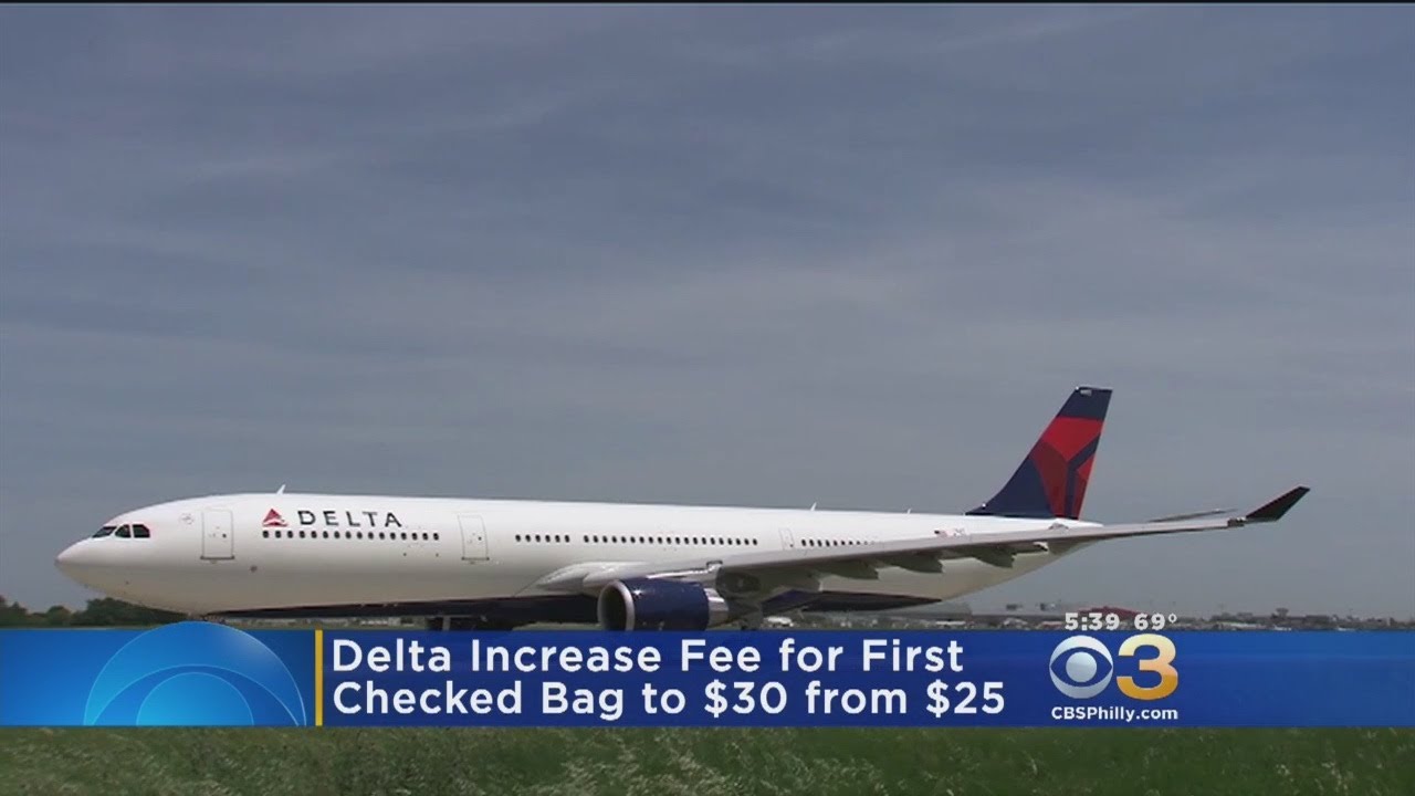 Delta Raising Baggage Fees To $30