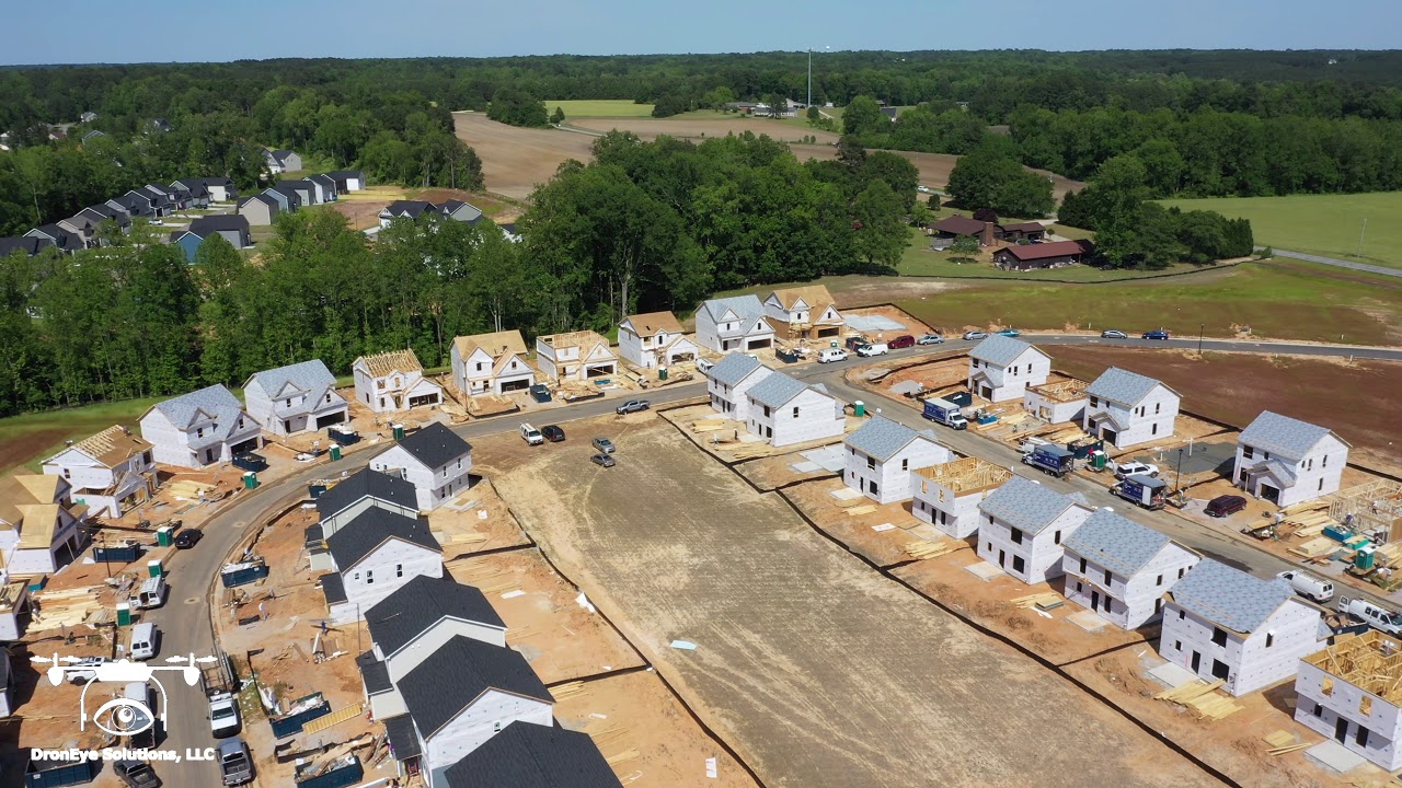 Project Construction Aerial Progress Tracking Monthly Inspections Aerial North Carolina