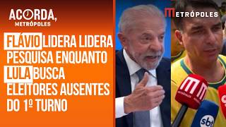 Real Time Big Data: Flávio Bolsonaro tem 52% e Lula aparece com 48% dos votos válidos