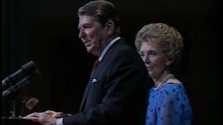 President Reagan's and Nancy Reagan's Remarks at Ford's Theater on April 8, 1984