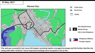 The battle of Marawi, every day