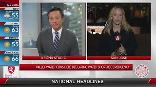 Santa Clara Valley Water considers declaring water shortage emergency