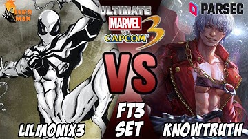 UMVC3 Parsec FT3 Set - lilmonix3 VS KnowTruth