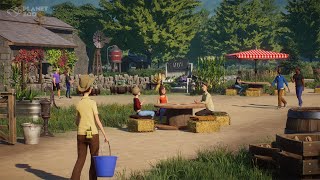 Building a cozy farm park in Planet Zoo franchise mode!