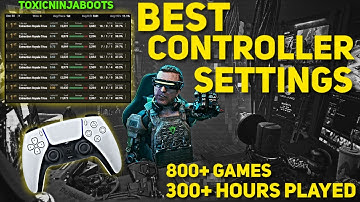 Best Controller Settings Off The Grid! 900+ Games Played 350+ hours Played on Controller Settings!