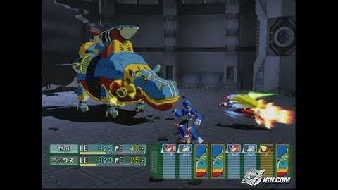 Mega Man X: Command Mission GameCube Gameplay - Big boss