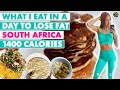 LEAN GIRL - What I Eat In A Day To Lose Fat - South African - 1400 Calories - High Volume Meals 🔥